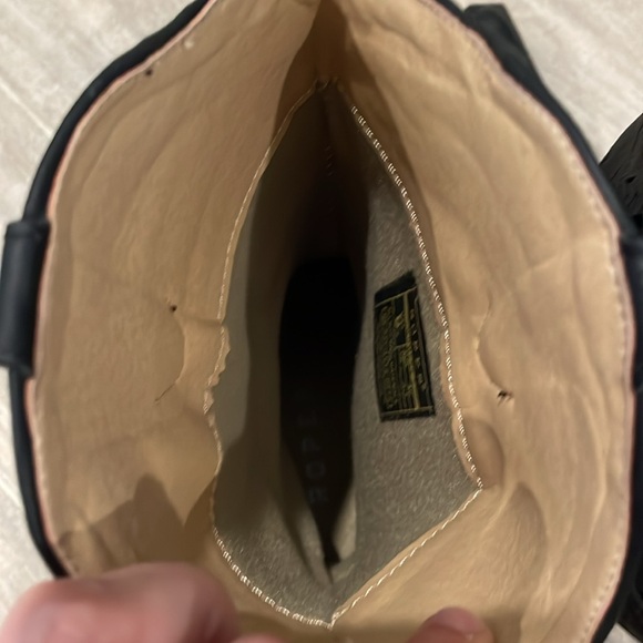 Roper Black Boots Size 9M - Picture 10 of 10